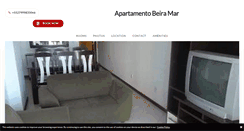 Desktop Screenshot of apartamentobeiramar.com